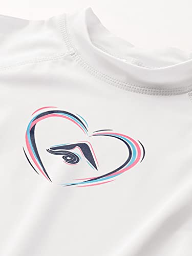 Image of Kanu Surf Girls' Karlie Rash Guard UPF 50+ Sun Protection Short Sleeve Swim Shirt