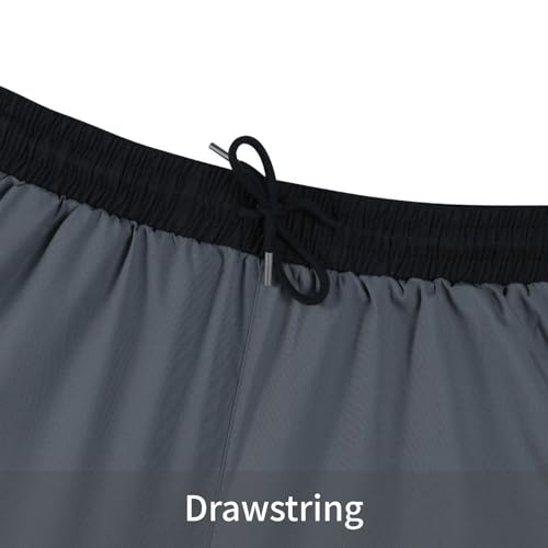 Men's Shorts, Quick-Drying Gym Shorts, Gym Shorts with Zipper Pockets2