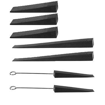 Rubber Mutes for Piano Tuning - Assortment of 7, Various Sizes