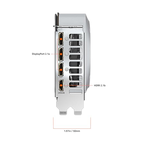 GIGABYTE GeForce RTX 5070 Ti Eagle OC ICE SFF 16G Graphics Card, 16GB 256-bit GDDR7, PCIe 5.0, WINDFORCE Cooling System, GV-N507TEAGLEOC ICE-16GD Video Card by GIGABYTE - Used condition - Image 7