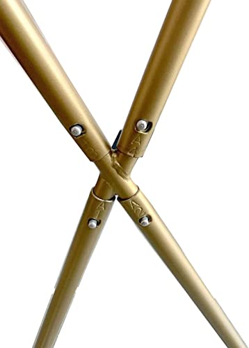 Orbit Art Gallery Gold Butterfly Chair Iron Foldable Frame, Butterfly Chair Stand (Only Golden Frame) (1)