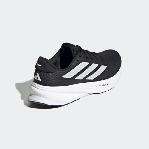 Image of adidas Supernova Rise Running Shoes, Black /Zero Metallic, 8 W