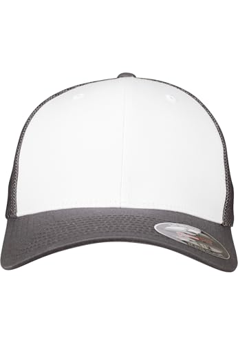 Flexfit (FLEYK) Kappe Flexfit Mesh Colored Front, Darkgrey/White, S/M, 6511CF