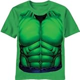 Marvel Men's Smash Costume, Kelly Green, Medium
