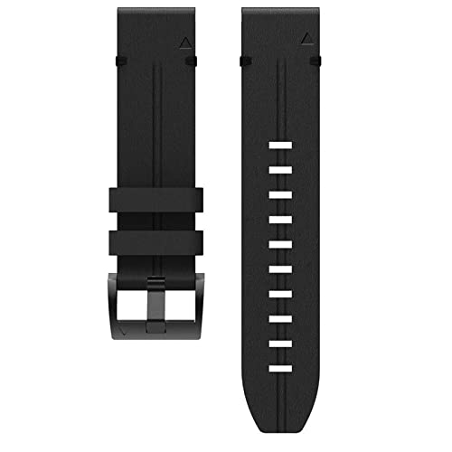 Bracelet en cuir Garmin Fenix 7X INFRI pour vos rendez-vous et style urbain