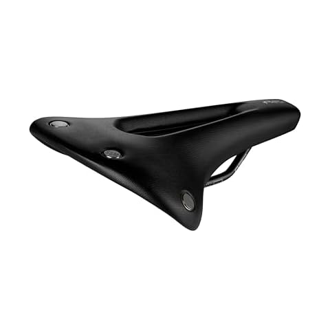 Selle San Marco Regal Short Dynamic - Gravel and Bikepacking Bike Saddle, with Manganese Bow Rail Frame, Anatomical Hole, Studded Design - Size L3, Black Cover