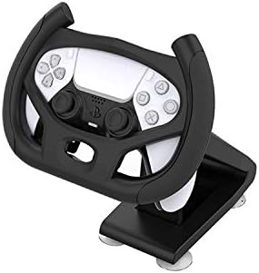 PS5 handle suction cup steering wheel/3 There are 4 suction cups at the bottom, The steering wheel part can also be used alone without being fixed on the bracket.Easy installation.