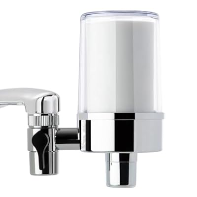 ISpring Faucet Water Filter DF2-CL For Kitchen, Bathroom, Or RV Sink, 500 Gallons Long Life, Clear With Aerator