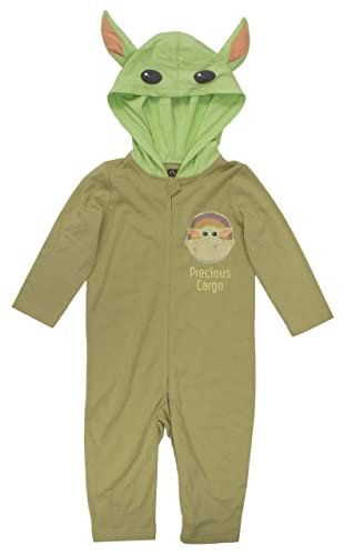 Costume Child Mandalorian bébé à zip : déguisement Star Wars officiel pour fan