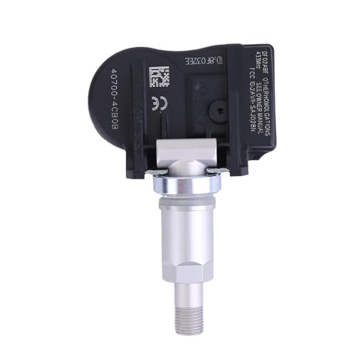 4PCS TPMS Reifendrucksensor Vorne Hinten 407004CB0B Kompatibel für QX50 II NV200 Ni*s-s*an X-Trail Re-*n-ault Meg*ane 4 1.3 1.6 TCe 140 RDKS Sensor Reifendruckkontrollsystem 407004CB0A, 407704CB1B