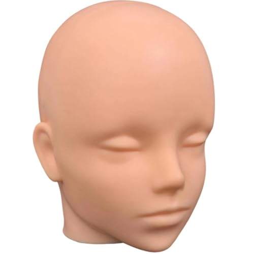 Tête de mannequin avec support pour perruque chapeau modèle à insérer des épingles