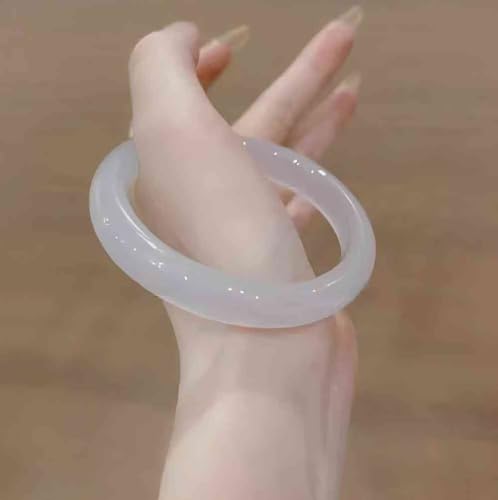 Ladies' Solid Color Tianshan Emerald Round Bracelet Natural Gem Lucky Jewelry Gift for Mom4