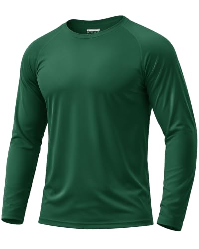 Image of Boladeci Men's UPF 50+ Sun Protection UV SPF Shirts Long Sleeve Lightweight Quick Dry Swim T-Shirts Rash Guard