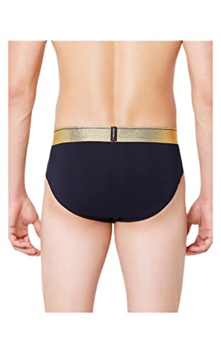 Image of Underjeans Men's Cotton Blend Briefs (Pack of 2) (UJNPBS041E2)