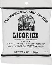 Claeys Old Fashioned Hard Candy 4 Flavor Variety Bundle - Horehound, Licorice, Wild Cherry, And Root Beer, With Omegapak Starlight Mints, Assorted Old Fashioned Candy, Bundle Of 4 Bags, 170G Or 6 Oz. Each #TOP2