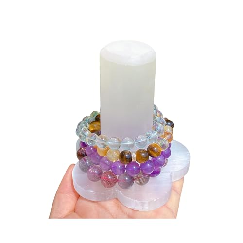 Natural Selenite Crystal Bracelet...