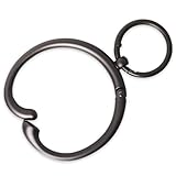 JISONCASE テーブル用ハンドバッグフック インスタントバッグ パースフック ハンガーホルダー テーブルデスク用 折りたたみ式ハンドバッグ テーブルフックハンガー 女性用 携帯電話スタンドホルダー (ブラック)