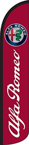 Alfa Romeo Windless Full Sleeve Swooper Feather Flag Only