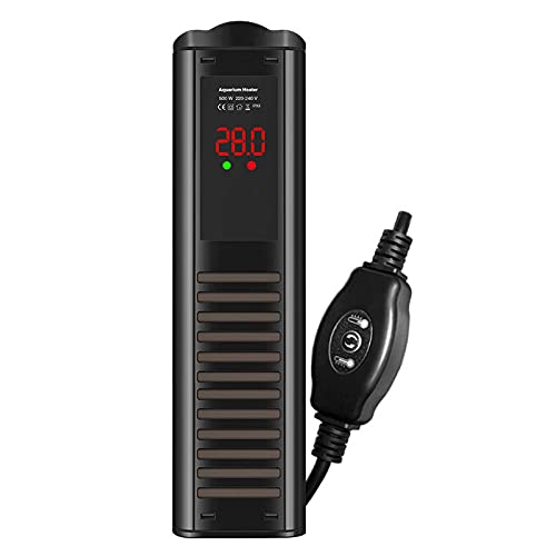 Lloow Elektrische Aquariumheizung, PTC-Fischtank-Heizstange, Tauchthermostat, Auto-Ausschaltung Und Überhitzung,1200W Cover
