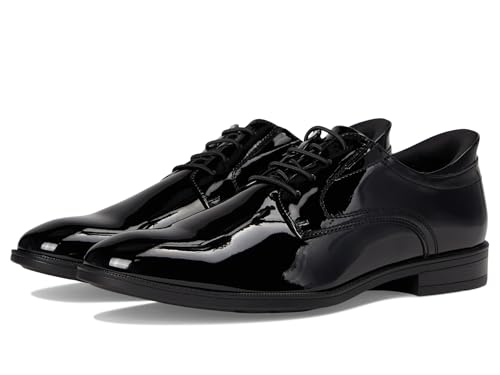 Marc Joseph New York Men's State Street Oxfords (Hands-Free Technology), Black 1, 11.5 Wide