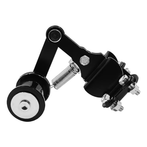 Tensor de cadena ajustable universal WANGCL para motocicleta, negro