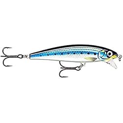 Señuelo Sardina RAPALA X-Rap Magnum Cast-Material Peces Gordos y Carnívoros-Señuelo Pesca Marina, Unisex-Adult, HD Blue Sardine, 10cm/42g