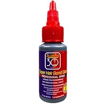 Salon Pro 30 SEC Super Hair Bond Glue Professional Speed 1.0 Fl Oz Pack of 3