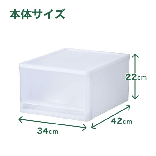 Amazon｜カインズ(CAINZ) 引出ケース L B4サイズ 幅34cm 奥行