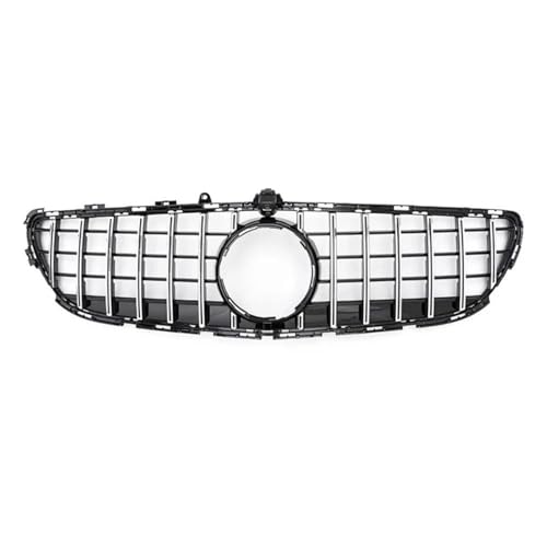 Calandre CLS W218 Benz 2015-2018 grille de capot argent style GT R pour pare-chocs