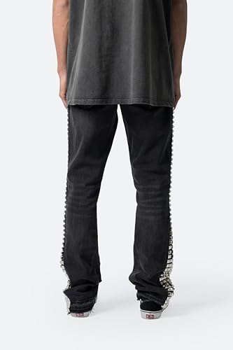 mnml Men's B572 Studded Flare Denim3