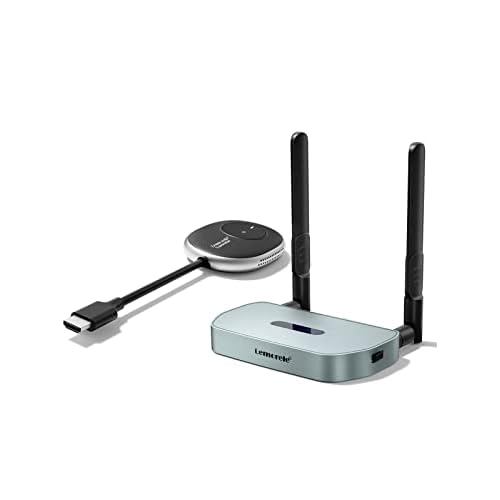 Lemorele Wireless HDMI Set, 1 Sender und 2 Empfänger, 200 m Reichweite 1TX+2RX