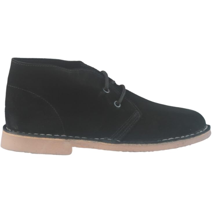 Benavente – Botas Safari de Piel Serraje para Mujer | Botines Safari con Cordones | Suela de Goma Camel | Calzado Casual de Invierno