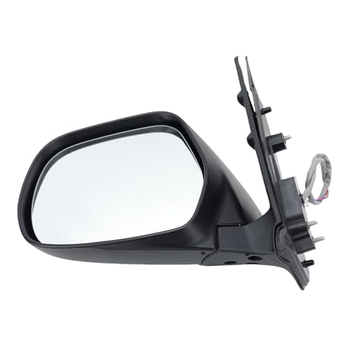 Rétroviseur Toyota Hiace 200 avec miroir haute clarté et coque rabattable manuellement gauche