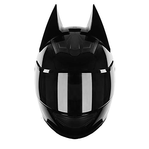 DYOYO Motorcycle Full Face Helmets ECE Approved Motorbike Racing Crash Helmets with Dual Visors Anti-fog Personality Helmet for Men Women Adult 54~62CM