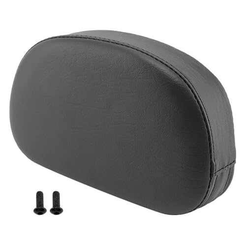 Dossier passager moto universel et coussin de dossier passager noir de tourisme