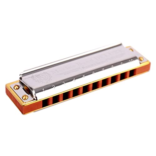 Harmonica Ocean Band Deluxe diatonic 10 orifices orgue à bec C – key Blues harpe Pearl Comb instruments - Les Beatles, Paul McCartney, John Lennon, RIngo Starr, George Harrison Harmonica Ocean Band Deluxe diatonic 10 orifices orgue à bec C - key Blues harpe Pearl Comb instruments