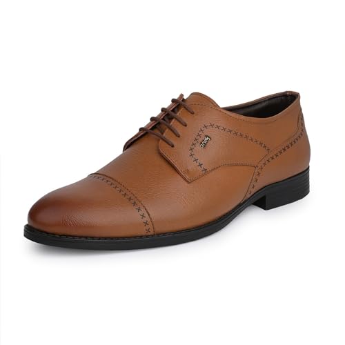 Image of ONE8 Select by Virat Kohli Men's Premium Leather Formal Lace-up Shoes