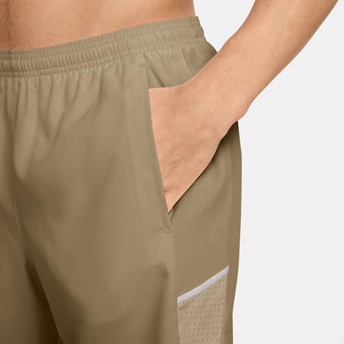 Image of Nike Mens Miler Dri Fit Brief Lined Running Shorts