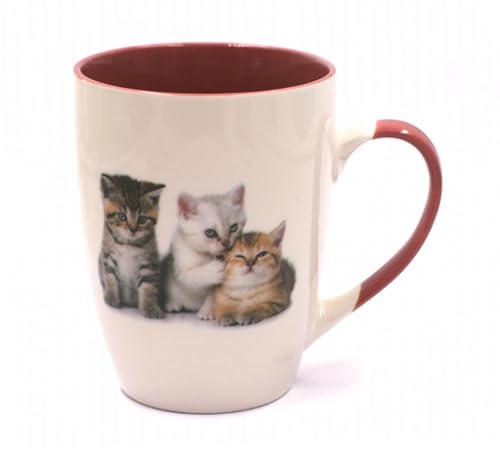 Tabac du Bassigny Mug en Céramique Chatons - Tasse à Café et Thé