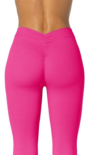 Image of Sunzel Flare Leggings, Crossover Yoga Pants with Tummy Control, High-Waisted and Wide Leg