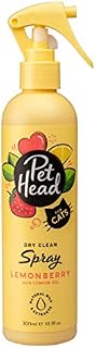 PET HEAD Cat Dry Clean Spray 300ml, Felin Good, Fruity Scent, Best Shampoo Spray for Smelly Cats, Nourishing & Deodorising, Professional Grooming, Vegan, Lick-Safe, Gentle Formula For Kittens