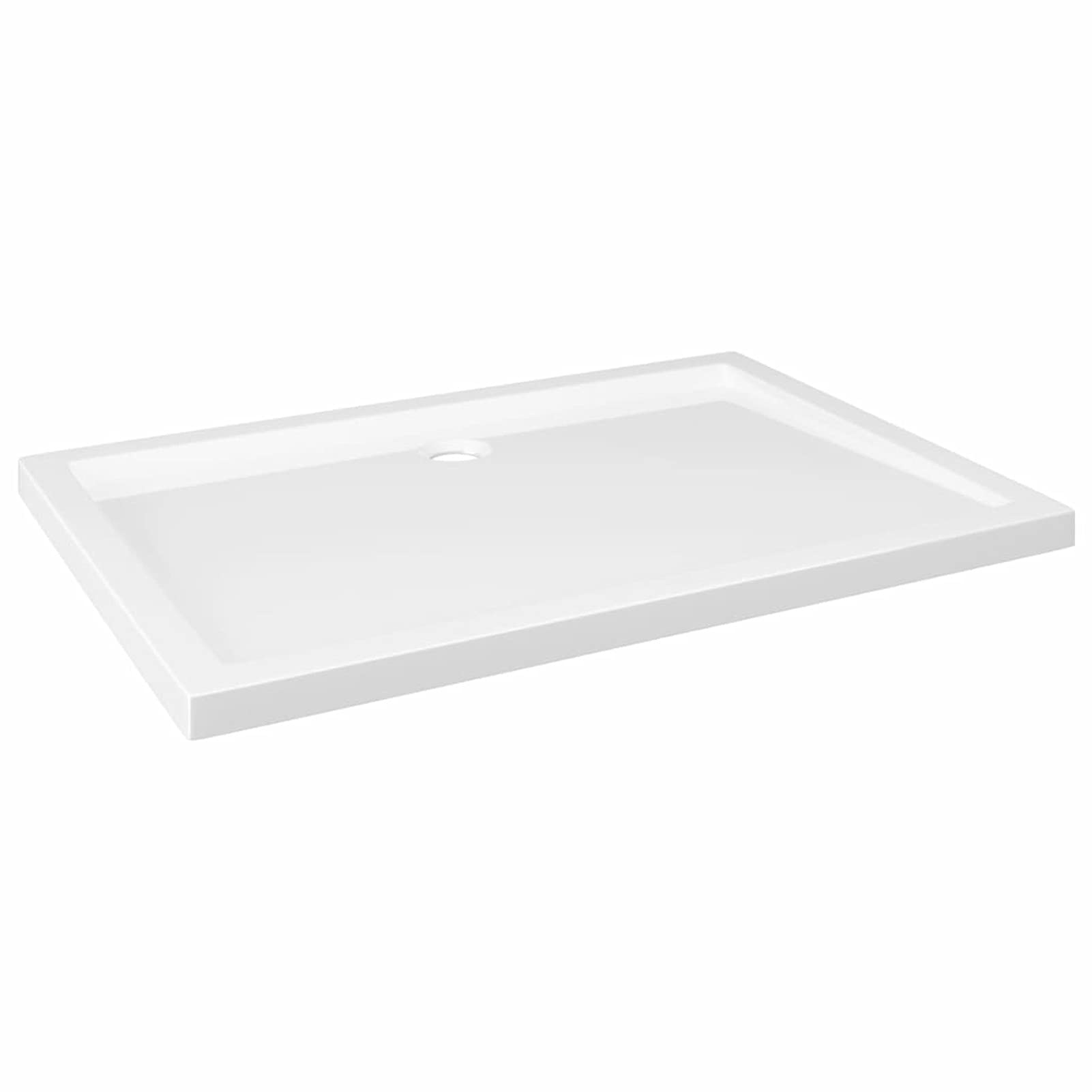 ARKEM Plato de Ducha Rectangular ABS Blanco 70x100 cm Inodoro Completo Cabina Ducha