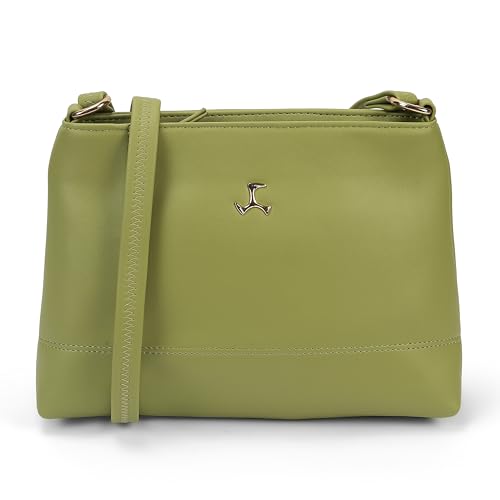 Image of Mochi Women Casual PU Soft Body Zipper closure Solid Sling Bag