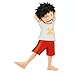 Banpresto - One Piece Film Red - Monkey D. Luffy Children, Bandai Spirits DXF ~The Grandline Series~ Figure