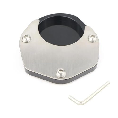 Extension béquille latérale pour Kawasaki KLR650, pad de protection antidérapant