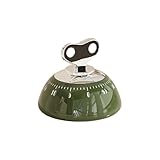 Küchen Timer,Mechanischer Eieruhr 60 Minuten - Lauter Alarm & magnetische Rückseite, Retro-Stil...
