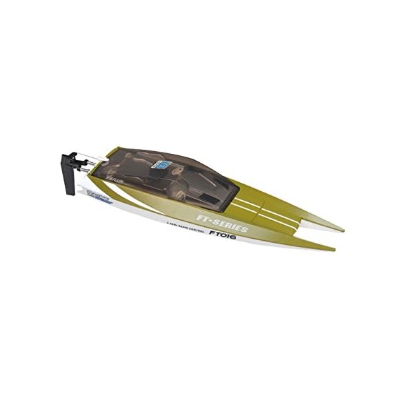 Feilun FT016 Fernbedienung Boot Wasserfahrzeug 18,9 Zoll RC Rennen High Speed 30 KM/h Auto Wasserkühlung für See Pool Hobbys Jungen Erwachsene – Bild 3