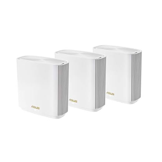 ASUS ZenWiFi AX6600 Tri-Band Mesh WiFi 6 System (XT8 3PK)