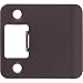 Stone Harbor Hardware 50102-10B Extended Lip Strike Plate with 2" Lip, Oil-Rubbed Bronze