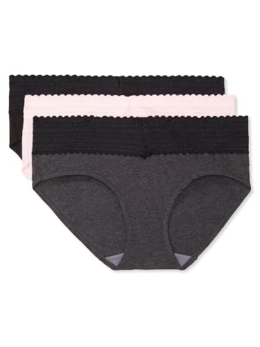 Image of Warner's womens Blissful Benefits No Muffin 3 Pack Hipster Panties